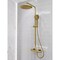 Anzzi Heavy Rainfall Stainless Steel Shower Bar with Hand Sprayer in Brushed Gold SH-AZ101BG - alternate 8
